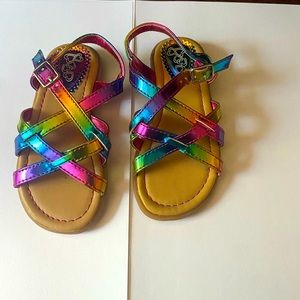 Rainbow Girls Sandals